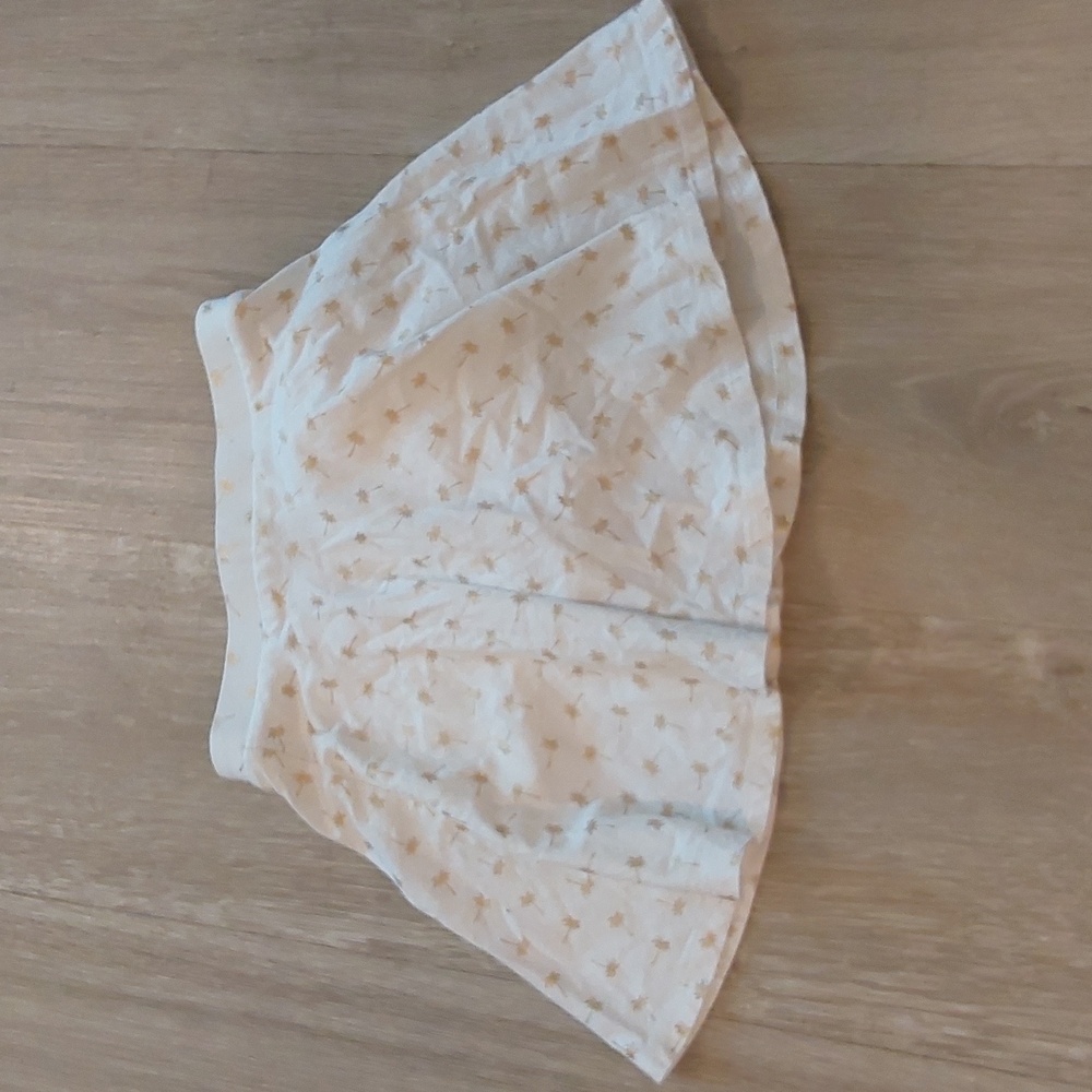 Palm Tree Skirt with Shorts Lining